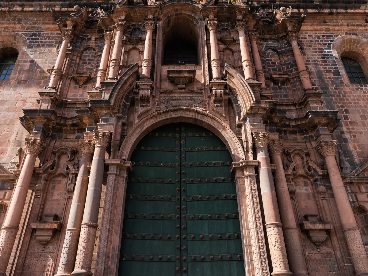 The cathedral on Cusco's Plaza de Armas
